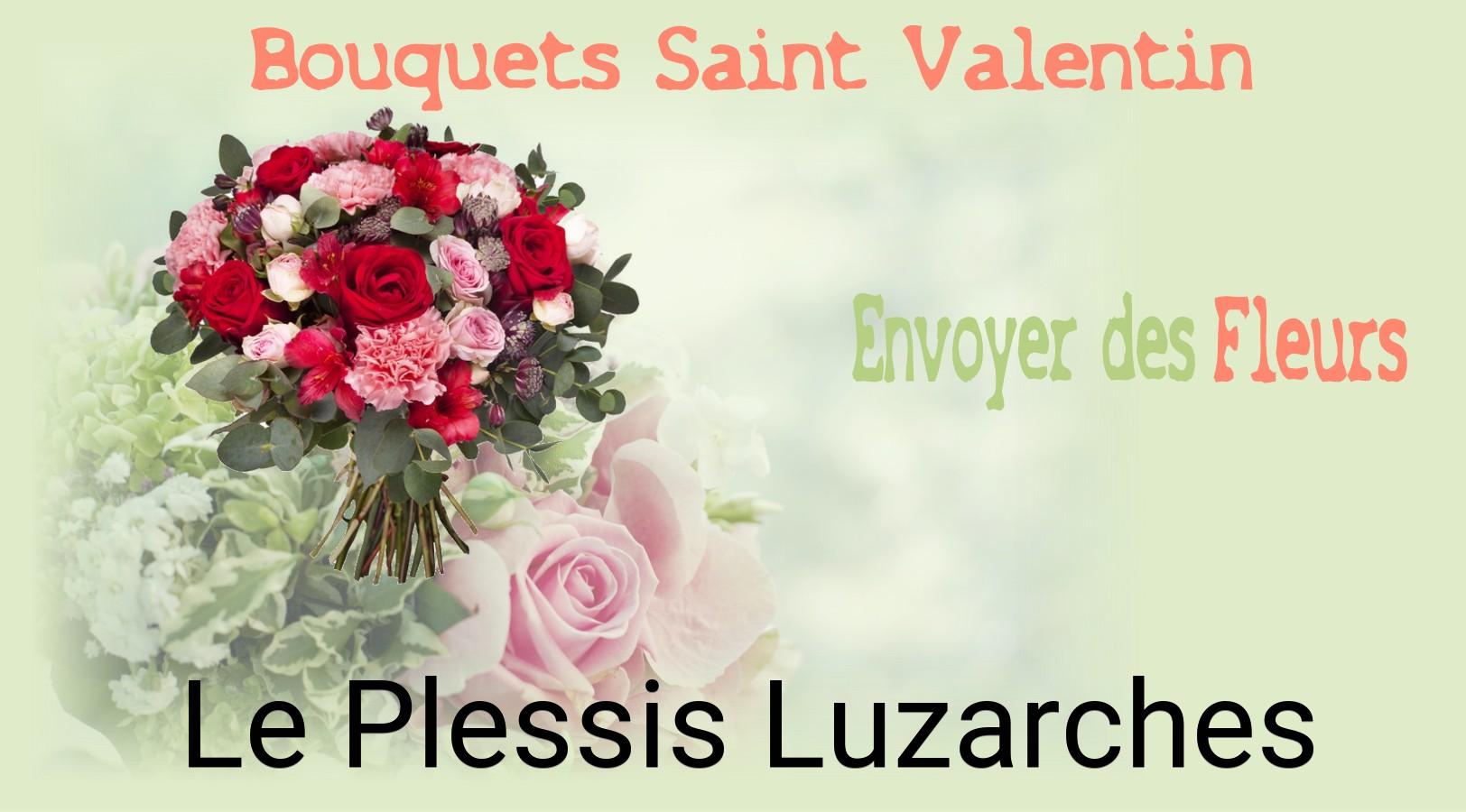 Roses de Saint-Valentin livrées à Le Plessis-Luzarches